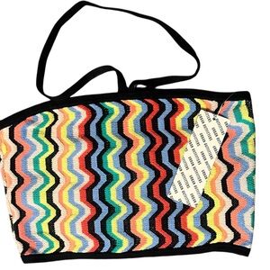 Urban Outfitters Multi-Color Zig Zag Knit Halter Top - Size S-P